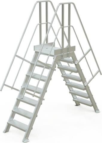Altrex Overstapbordes 60° hellingshoek 7 treden 226027