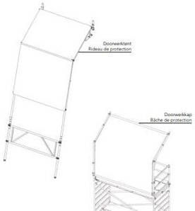 Altrex Staander doorwerkkap 360050