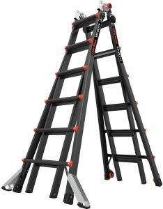 Altrex Velocity Black Pro vouwladder | 4 x 6 sporten 503946