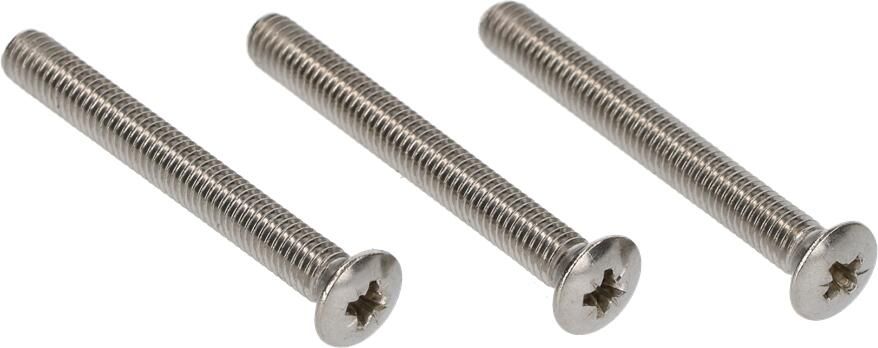 AMI Bevestigingsset Veiligheidsbeslag Schilden Deurdikte 53 57 3 Schr.M6X70 Rvs 900185