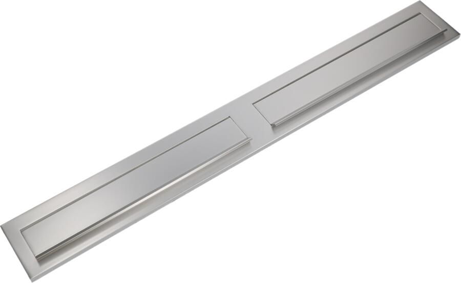 AMI Briefplaat 2 Delig 592Mm Dl F1 Inworp 2*265 Mm. 400171