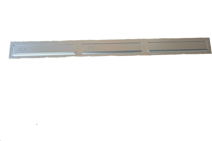 AMI Briefplaat 3 Delig 889Mm Dl F1 Inworp 3*265 Mm. 400172