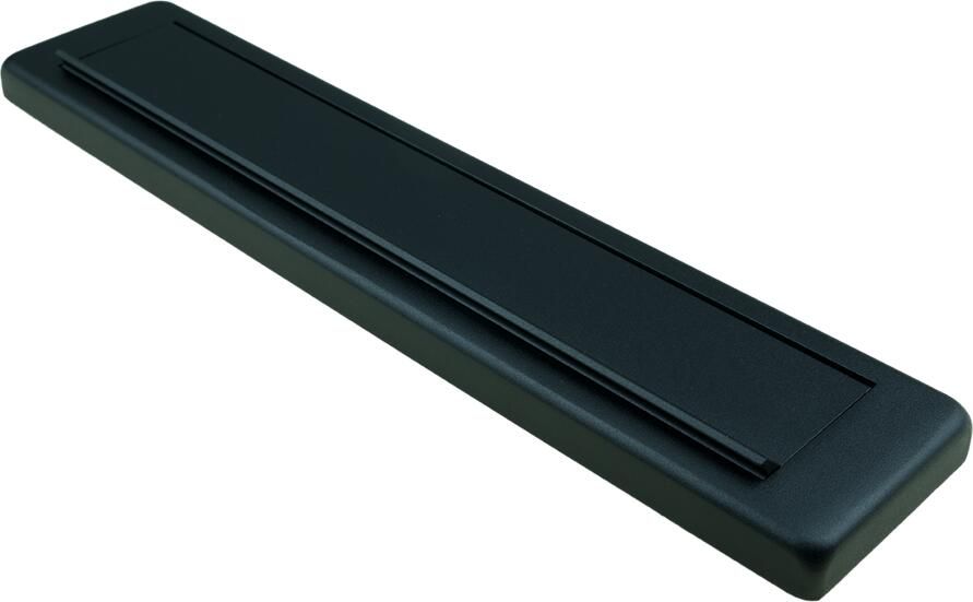 AMI Briefplaat EP 960 Deurdikte 38 42 Climate Comfort Zwart R9005 Str 739610