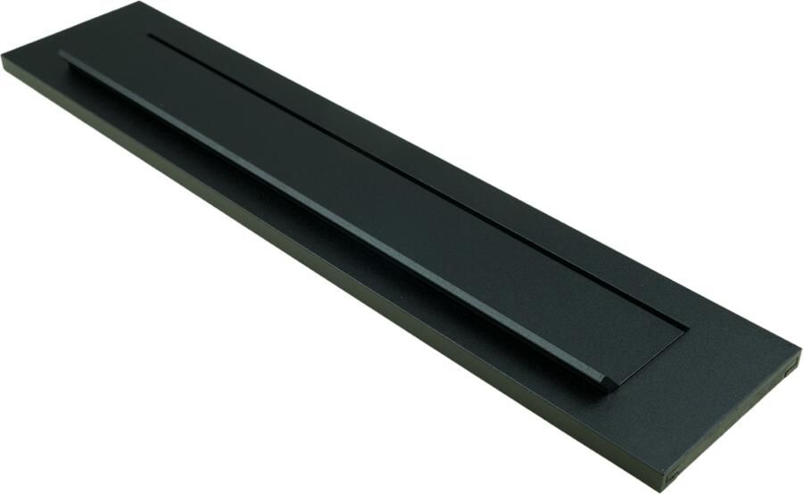 AMI Briefplaat Ta Deurdikte 38 42 Veer Zwart R9005 Str 739605