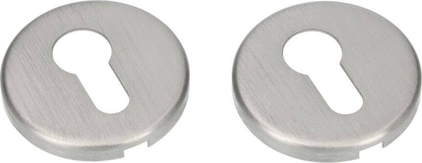 AMI Klik Rozet Rond Profielcilinder Irox (Rvs Look) 620302