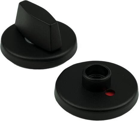 AMI Klik Rozet Rond Wc 8 Mm Zwart 739375