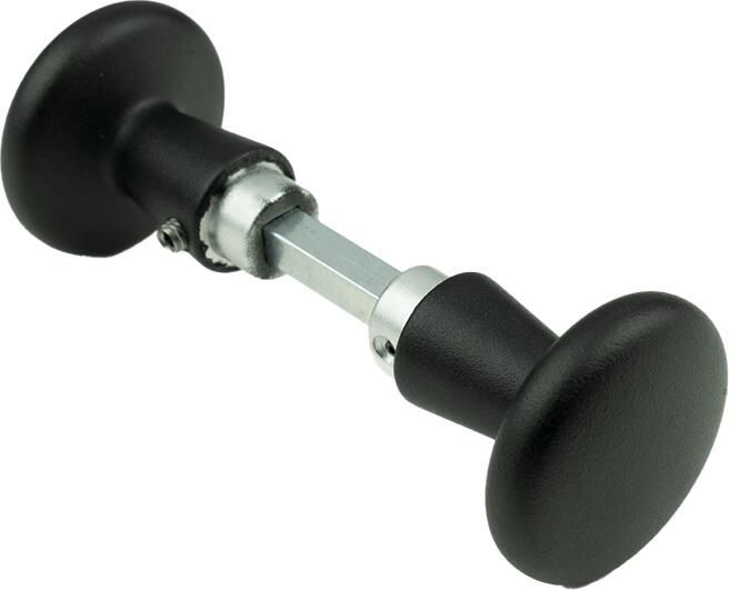 AMI Knopkruk 160 50 Deurdikte 38 42 Zwart 9005 Str 739070