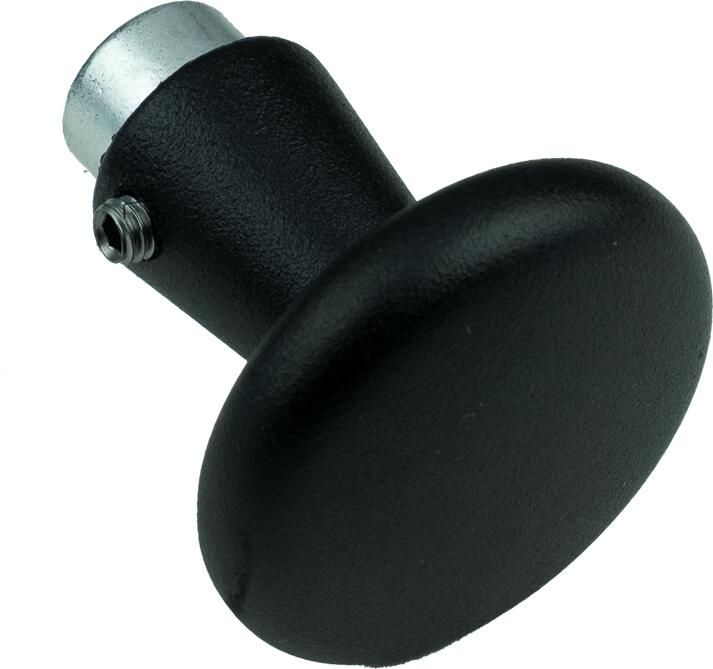 AMI Knopkruk 160 50 Gatdeel M6 Zwart 9005 Str 739075