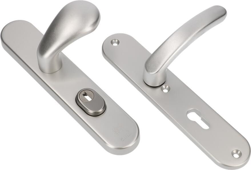 AMI Veiligheidsbeslag 173 Knop 378 Rotaveer 250 50 15 Kt92 Profielcilinder 92 F1 Deurdikte 38 42 Mm 656955