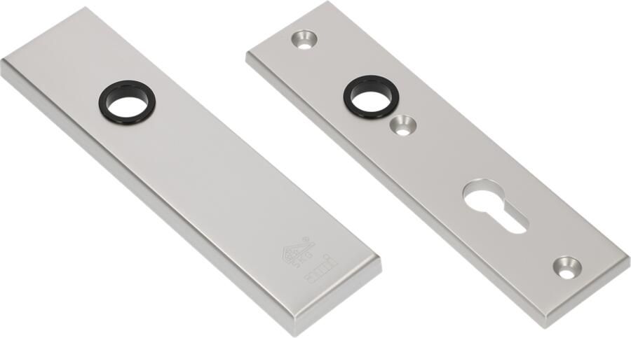 AMI Veiligheidsbeslag 193*50 Buiten Blind Binnen Profielcilinder 55 F1 Deurdikte 38 42 Mm 821118