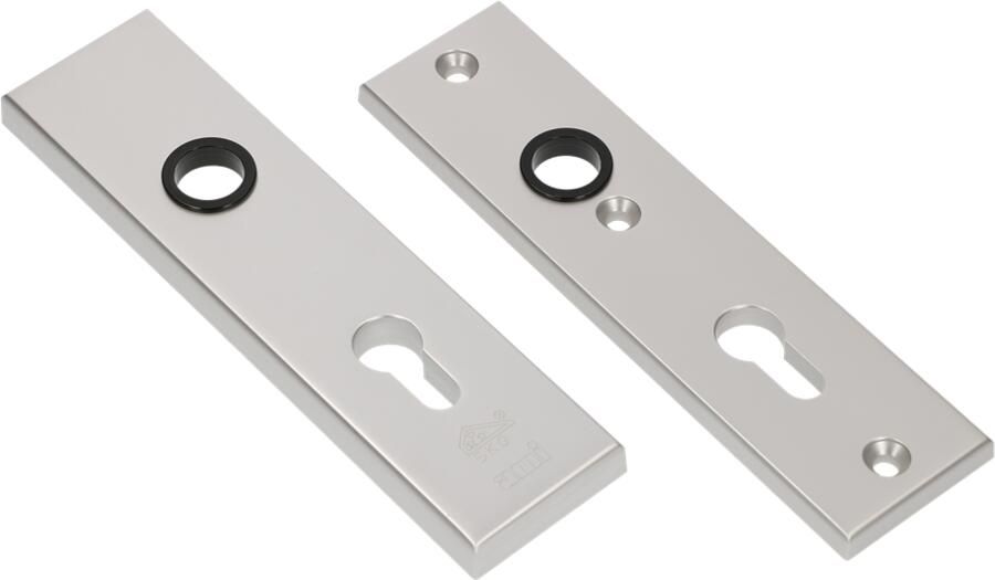 AMI Veiligheidsbeslag 193*50 Buiten en Binnen Profielcilinder 55 + Deurkruk 332 F2 Deurdikte 38 42 Mm 831206