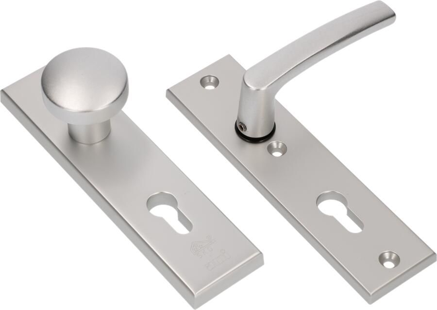AMI Veiligheidsbeslag 193*50 Kn 169 50 Buiten en Binnen Profielcilinder 72 Deurkruk 332 Deurdikte 38 42 Mm 822521