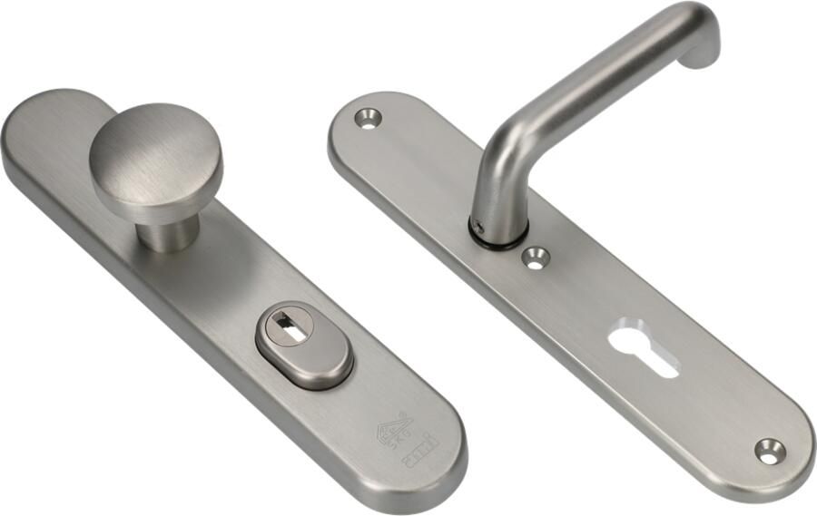 AMI Veiligheidsbeslag 250 15 Kn.169 50 Kt72 Deurkruk 356 Profielcilinder 72 Irox Archi-Design Deurdikte 38 42 623126