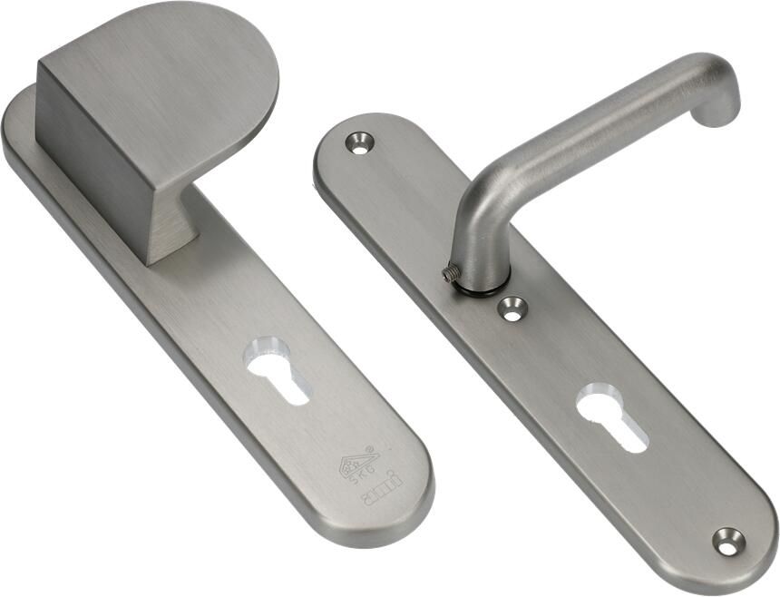 AMI Veiligheidsbeslag 250 50 1 Profielcilinder 72 Deurdikte 90 83 Re + Deurkruk 356 Irox Archi-Design Deurdikte 38 42 622405