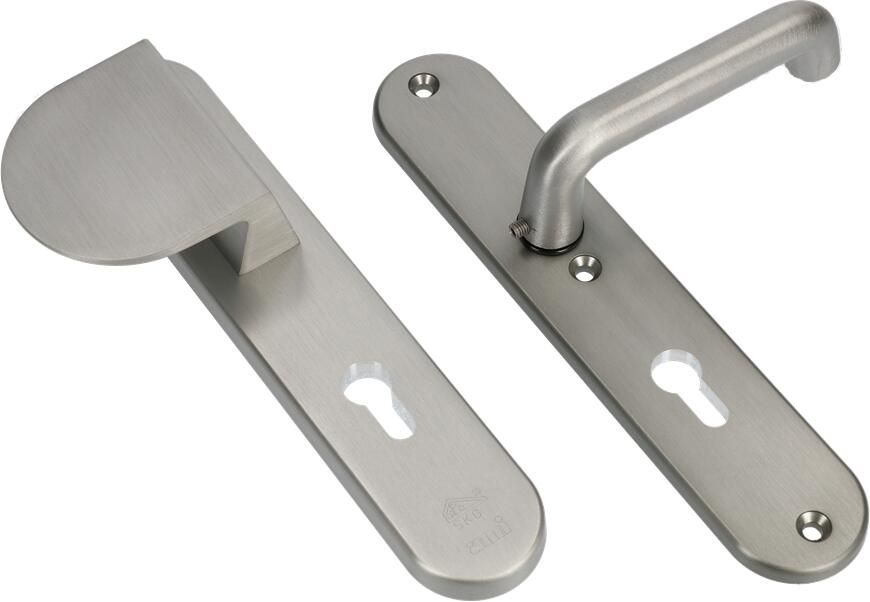 AMI Veiligheidsbeslag 250 50 1 Profielcilinder 72 Deurdikte 90 83 Li + Deurkruk 356 Irox Archi-Design Deurdikte 38 42 622455