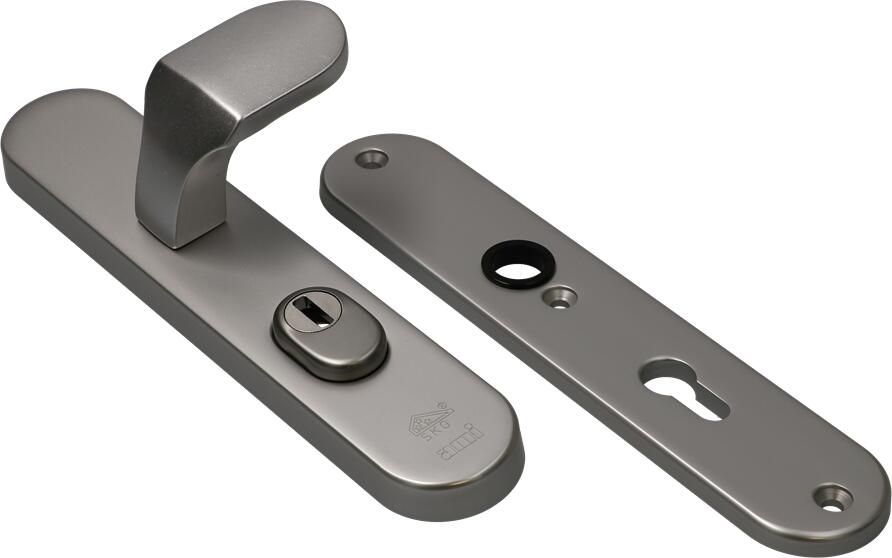 AMI Veiligheidsbeslag 250 50 15 Kt55 Knop 145 Zonder Deurkruk Profielcilinder 55 F1 Deurdikte 53 57 Mm 656315