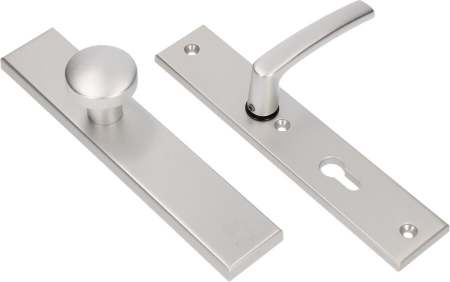 AMI Veiligheidsbeslag 251 50 Kn.169 50 Buiten en Binnen Profielcilinder 72 Zonder Deurkruk F1 Deurdikte 38 42 Mm 804020