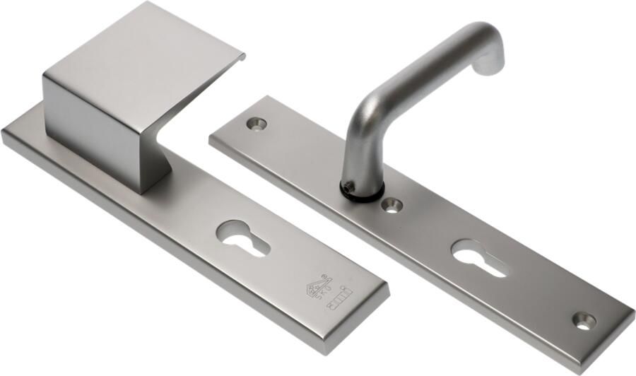 AMI Veiligheidsbeslag 251 50 Profielcilinder 72 Deurdikte 90 80 Re F1 +Profielcilinder 72 + Deurkruk 356 Deurdikte 53 57 Mm 803419