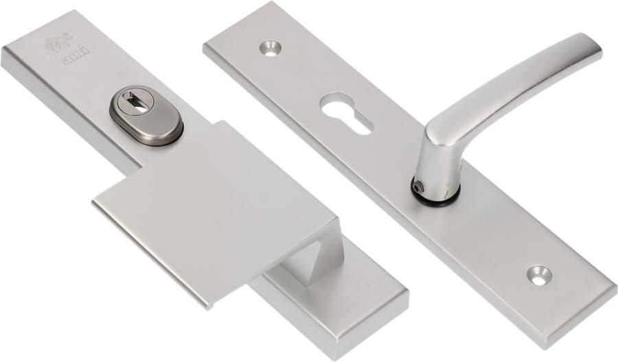 AMI Veiligheidsbeslag 251 50 15 Kt72 Omkeer Deurdikte 90 80Li.Deurkruk 332. Profielcilinder 72 Omkeer F1 Deurdikte 38. 4 Mm 891465