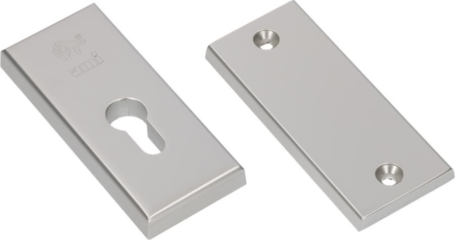 AMI Veiligheidsbeslag Rozet 115*50 Buiten Profielcilinder Binnen Blind F1 Deurdikte 38 42 Mm 820123