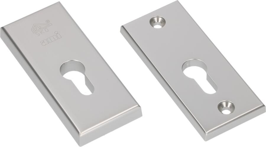 AMI Veiligheidsbeslag Rozet 115*50 Profielcilinder F1 Deurdikte 38 42 Mm 820121