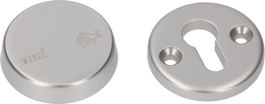 AMI Veiligheidsbeslag Rozet Rond Buiten Blind Binnen Profielcilinder F1 Deurdikte 38 42Mm 816120