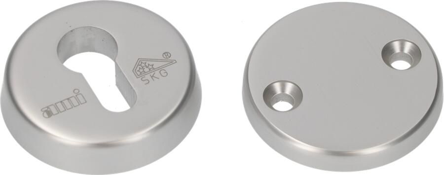 AMI Veiligheidsbeslag Rozet Rond Buiten Profielcilinder -Binnen Blind F1 Deurdikte 38 42 Mm 816123