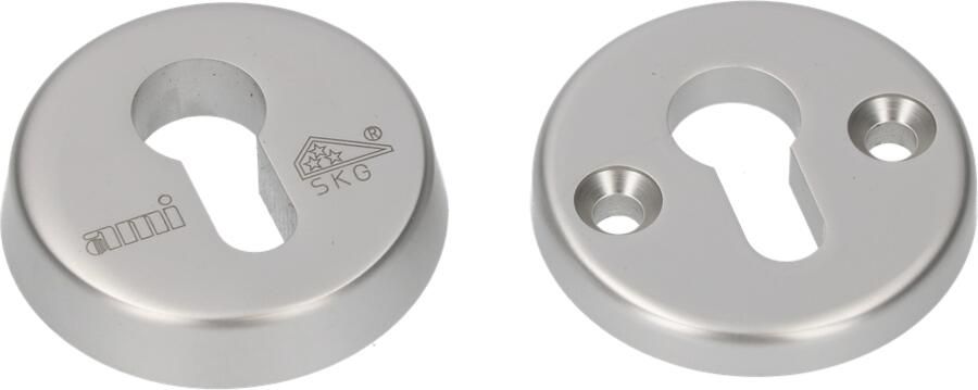 AMI Veiligheidsbeslag Rozet Rond Profielcilinder F1 Deurdikte 53 57 Mm 816122 - Foto 2