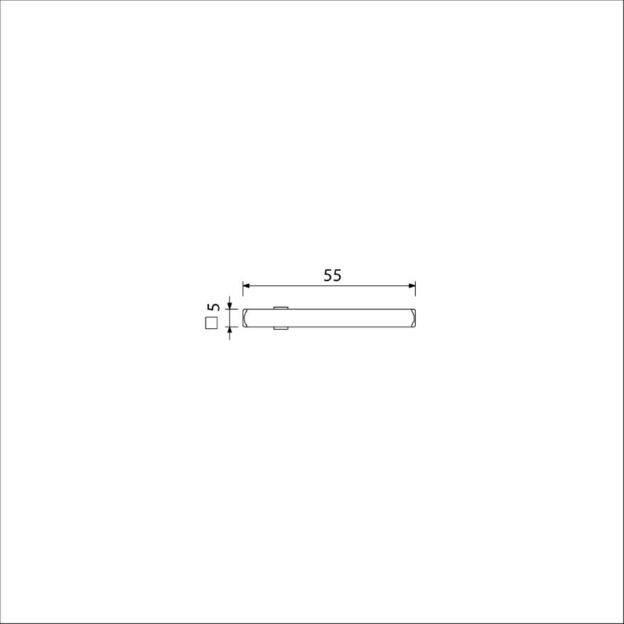 AMI Vierkant Wc-Stift 5X55 Mm 900476