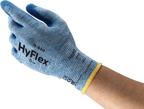 Ansell Handschoen | blauw | EN 388 PSA-categorie II | nylon m.nitril | 12 paar 11-920-8