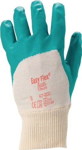 Ansell Handschoen | groen | interlock-katoen m.nitril | EN 388 PSA-categorie II | 12 paar 47-200-9