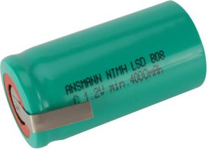 Ansmann 1 x Oplaadbare batterij | NiMH | Typ | 4500 mAh (min. 4000 mAh) | maxE 2310-3007