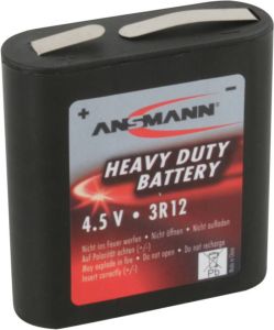 Ansmann 1x 3R12 Zink-koolstof batterij | 4 5 V | platte batterij 5013091