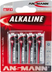 Ansmann 4 x Alkaline batterij | mignon AA LR6 5015563