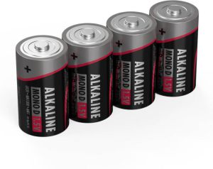 Ansmann 4x Alkaline-mono D-batterij | 1 5 V | LR20 MN1300 5015581