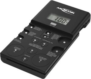 Ansmann Accutester | Energy Check | LCD Accu- en knoopcellen 1900-0100