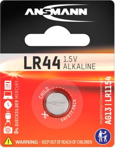 Ansmann Alkaline knoopcel LR44 LR1154 AG13 | 1 5 V 5015303