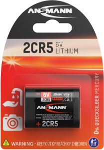 Ansmann Lithium batterij 2CR5 | 1 stuk 5020032