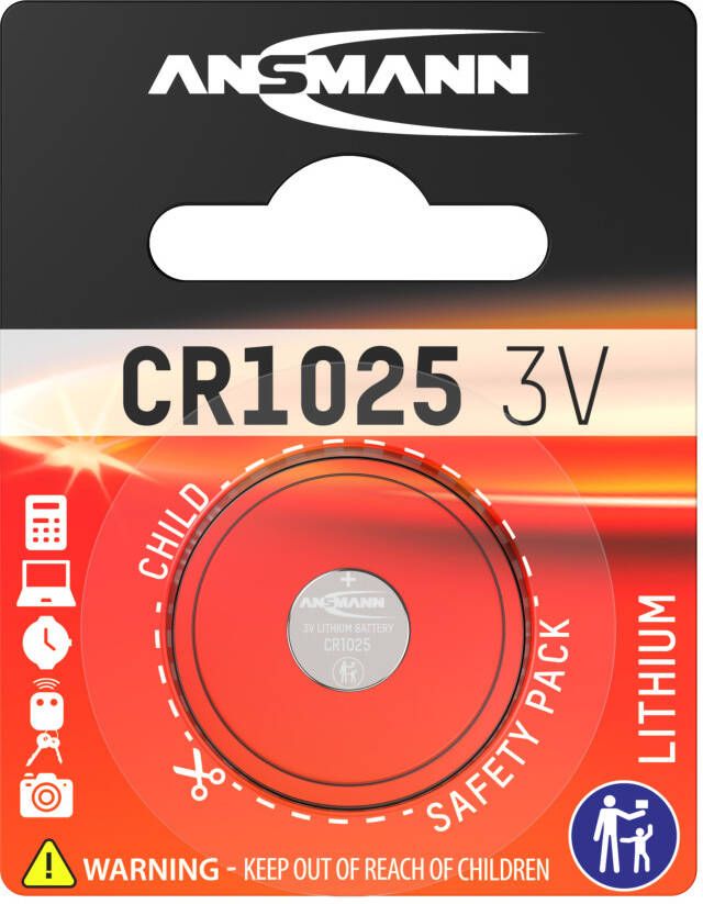 Ansmann Lithium knoopcel CR10252 | 3 V | 1 stuk 1516-0005