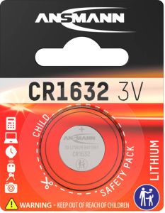 Ansmann Lithium knoopcel CR1632 | 3 V | 1 stuk 1516-0004