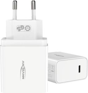 Ansmann USB-oplader | HC130PD | 30 W | compatibel met Laptops en heel veel smartphones tablets en andere USB-apparaten 1001-0123