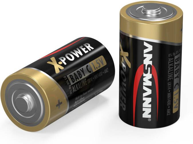 Ansmann X-Power Alkaline batterij | baby C LR14 | 1 stuk 5015691
