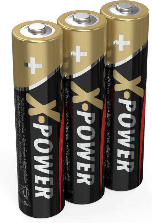 Ansmann X-Power Alkaline batterij | micro AAA LR03 | 3 stuks 5015721