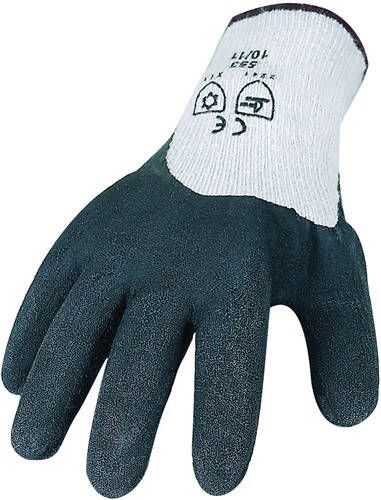 Asatex Koudebestendige handschoen | zwart grijs | EN 388 EN 511 PSA-categorie II | EN 388 EN 511 | 6 paar 3675 11