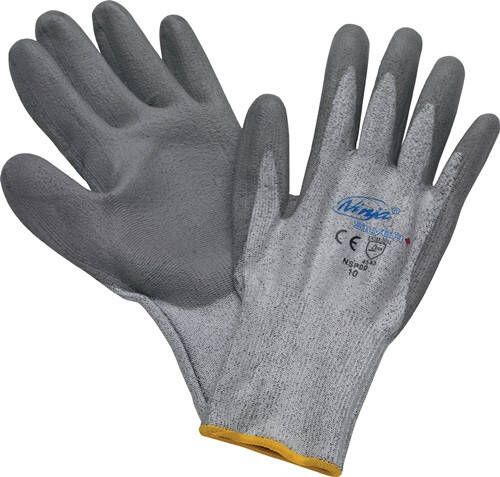 Asatex Snijbestendige handschoen | grijs | EN 388 PSA-categorie II | PE (HPPE) PA glasvezel EL | 12 paar | 12 paar 3715 9