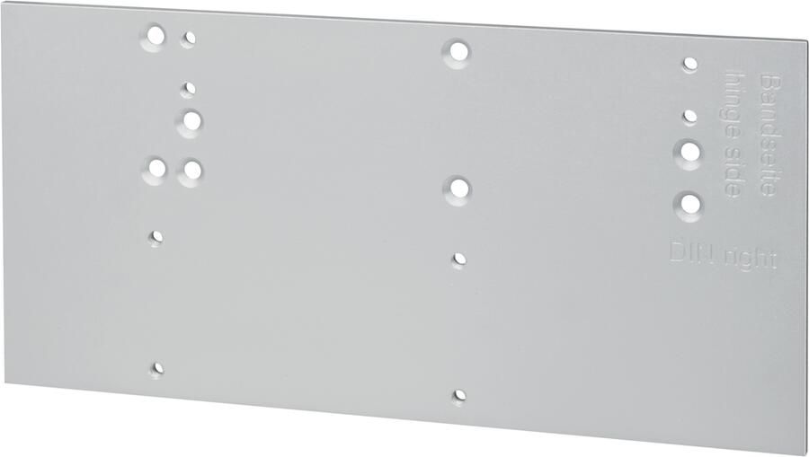 ASSA ABLOY DCA121 Tandemset DC300 | inclusief montageplaat | verlengde as en bevestigingset | kleur zilver EV1 10027531