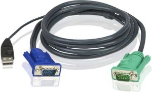 Aten 1.8M USB KVM Kabel met 3 in 1 SPHD | 1 stuks 2L-5202U