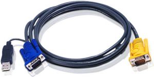 Aten 1.8M USB KVM Kabel met 3 in 1 SPHD | 1 stuks 2L-5202UP