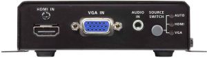 Aten 2-poorts 4K HDMI VGA naar HDMI-converterschakelaar | 1 stuks VC1280-AT-G