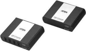 Aten 4-poorts USB 2.0 Cat 5 Verlenger over LAN | 1 stuks UEH4102-AT-G